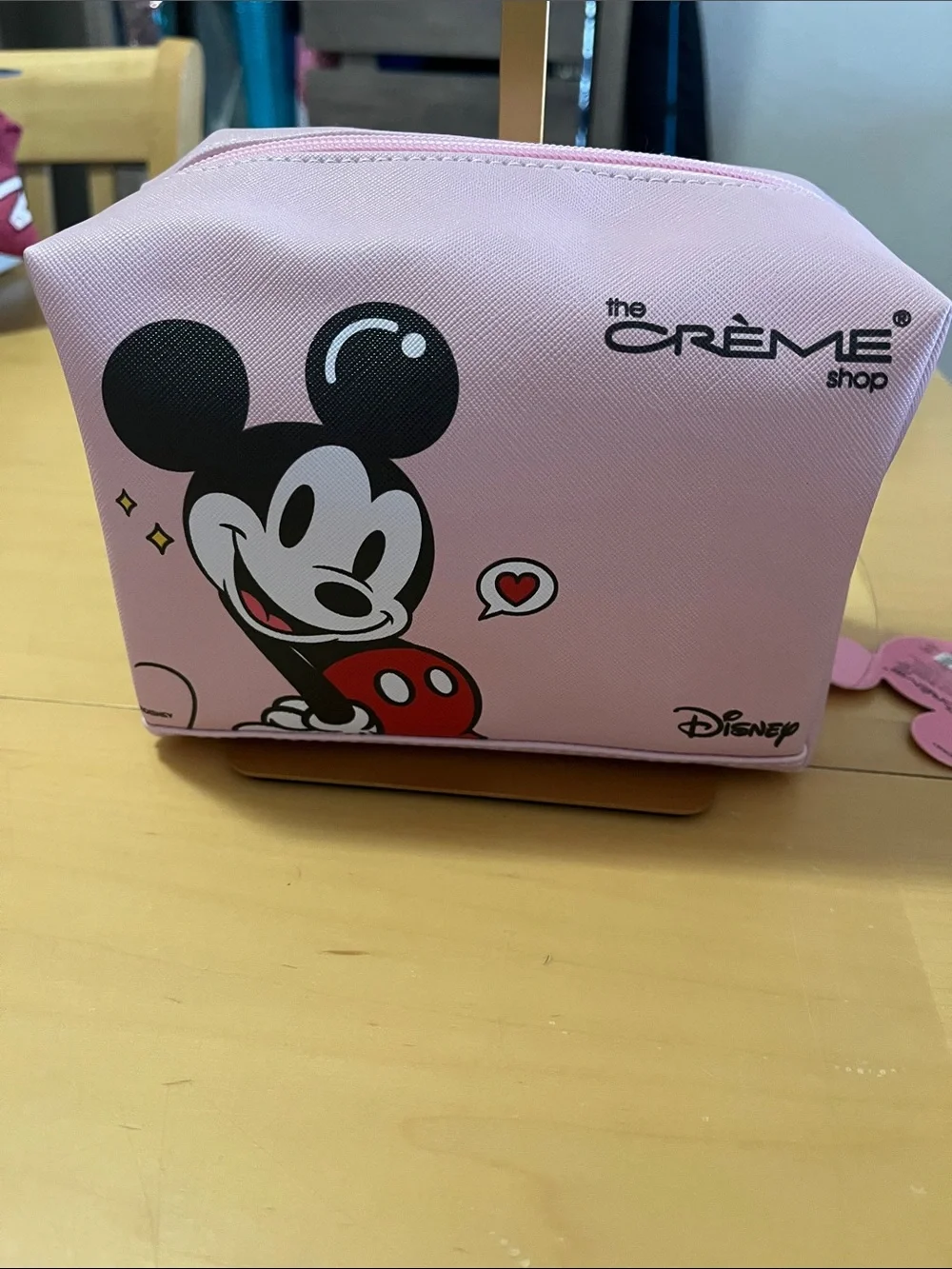 Disney Pink Minnie Mouse Cosmetic Pouch by The Crème Shop